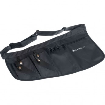 Чехол для парикмахерских инструментов на пояс DEWAL, черный, 47х26см