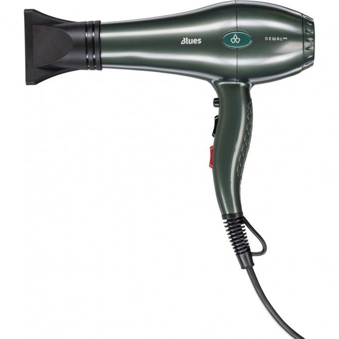 Фен DEWAL PRO BLUES , изумрудный, 2600Вт, ионизация, провод 3м 03-8088 Emerald Фен DEWAL PRO BLUES , изумрудный, 2600Вт, ионизация, провод 3м 03-8088 Emerald