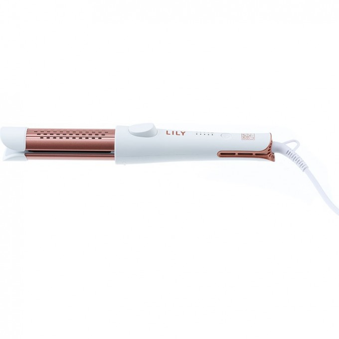 Щипцы-плойка 2-в-1 для волос DEWAL BEAUTY Lily белые HI2120-White Щипцы-плойка 2-в-1 для волос DEWAL BEAUTY Lily белые HI2120-White